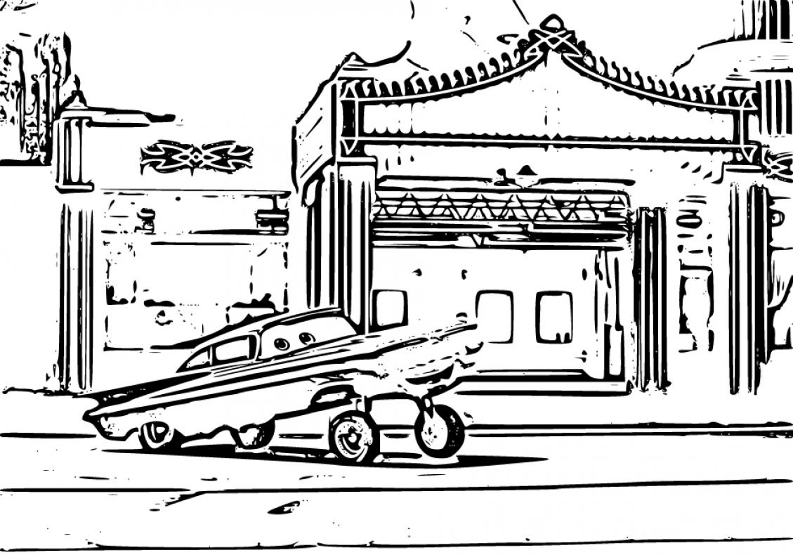 Cars on the Road Coloring Page - SheetalColor.com