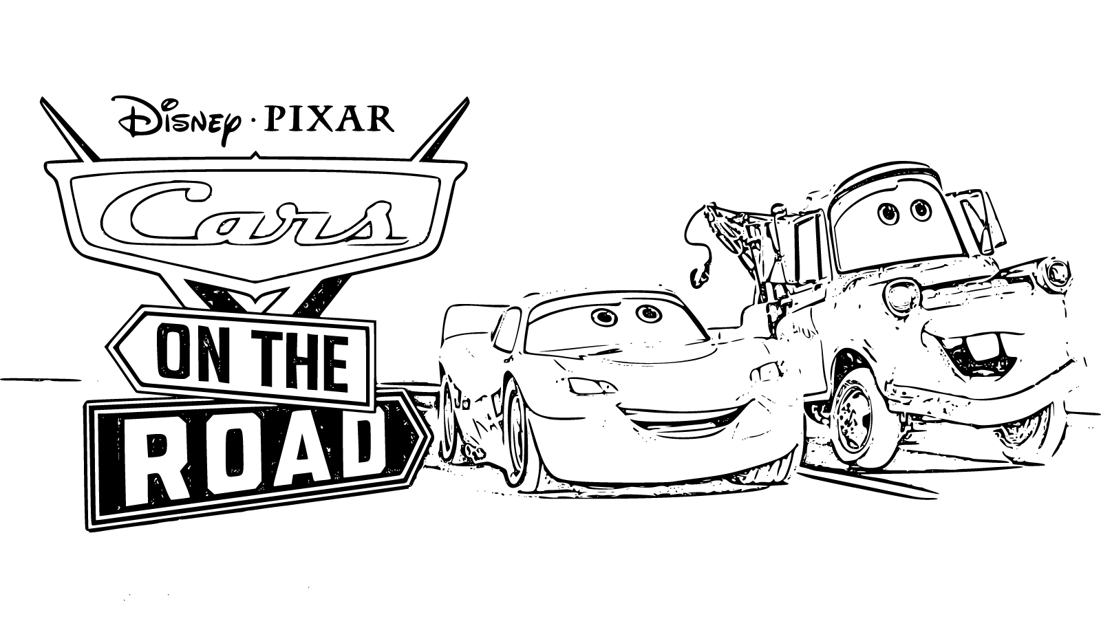 Cars on the Road Coloring Page for Kids Printable and Free - SheetalColor.com