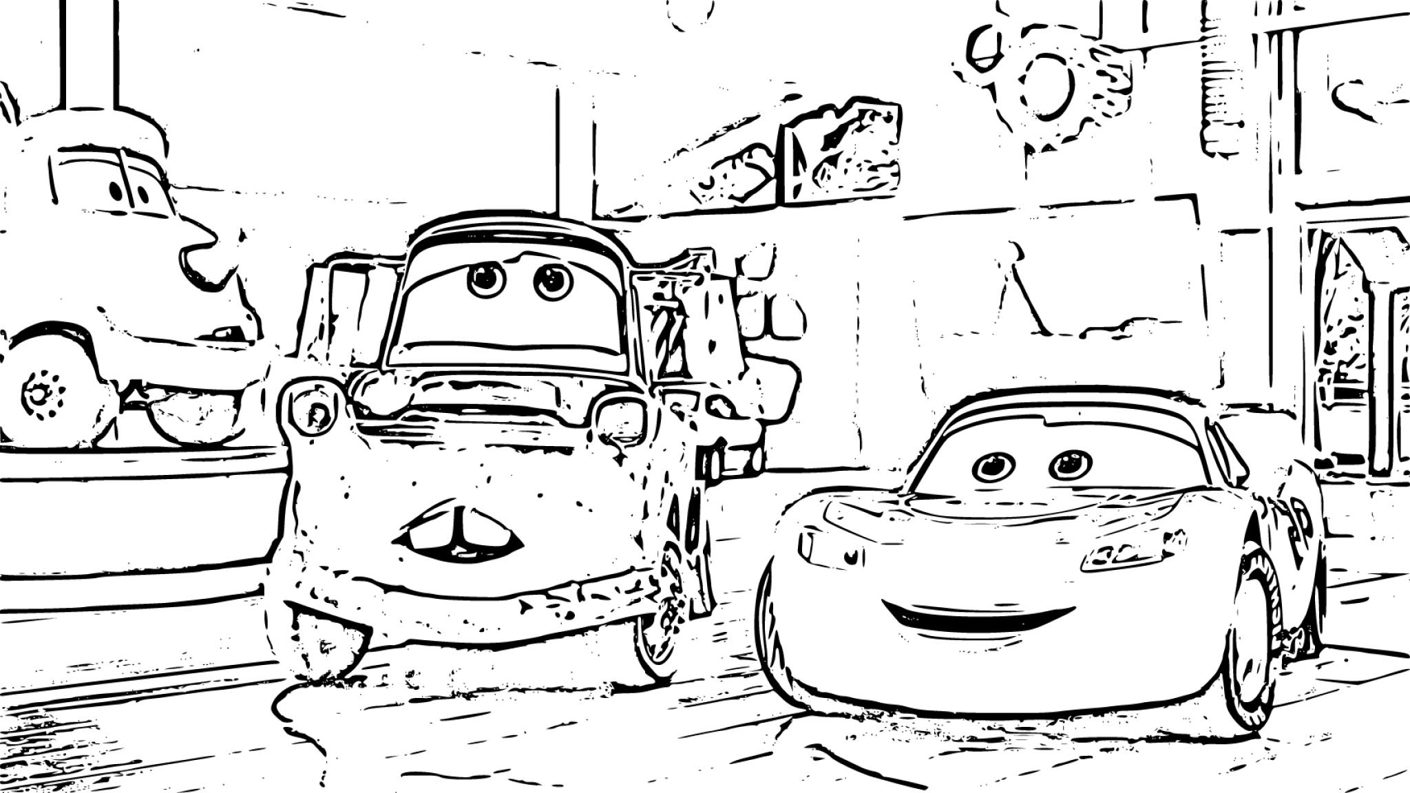 Cars on the Road 2023 Coloring Pages for Kids - SheetalColor.com