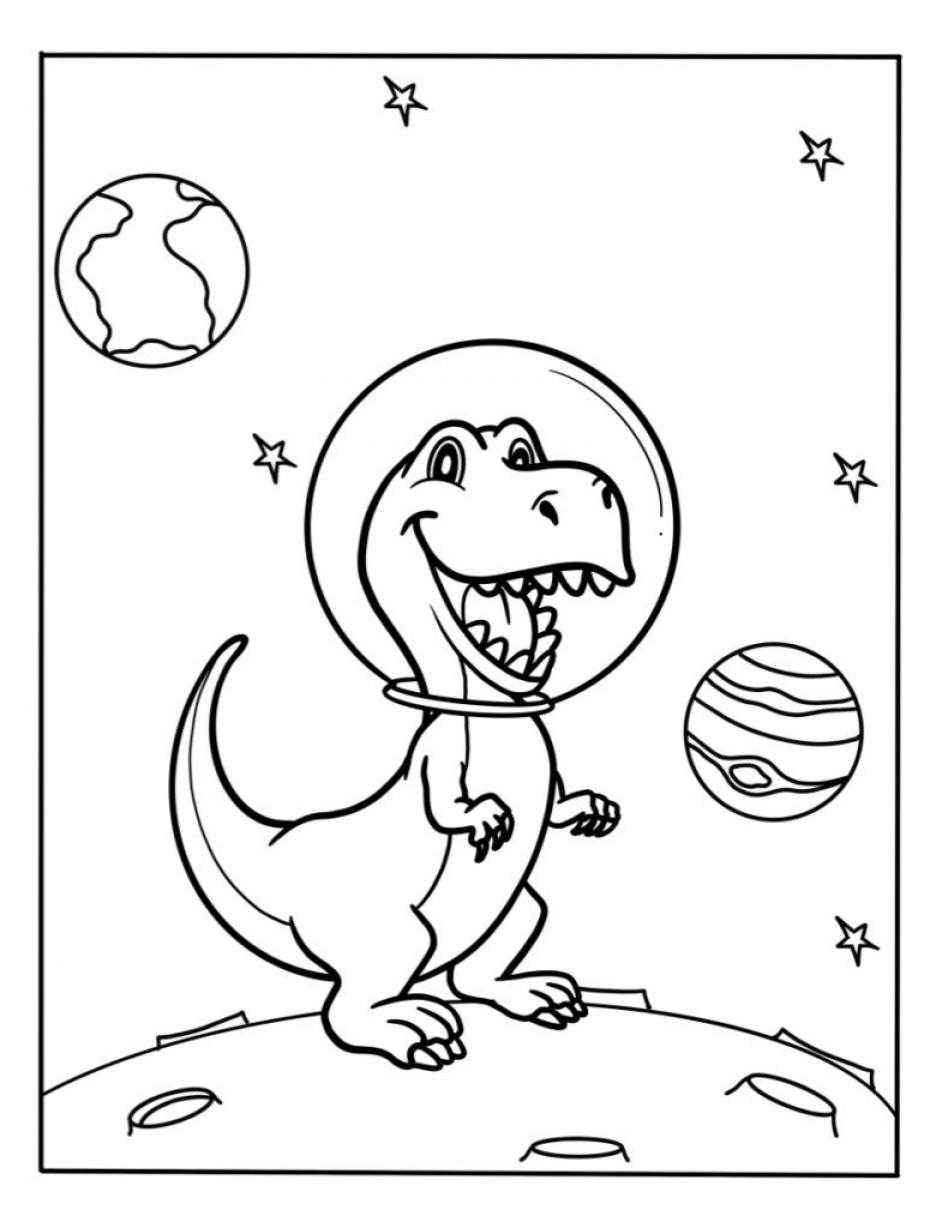 Dinosaur Coloring Pages - SheetalColor.com