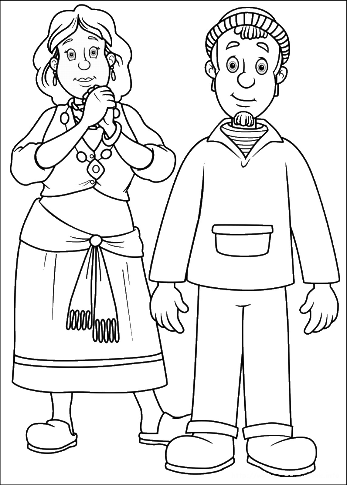 Fireman Sam Coloring Pages - SheetalColor.com