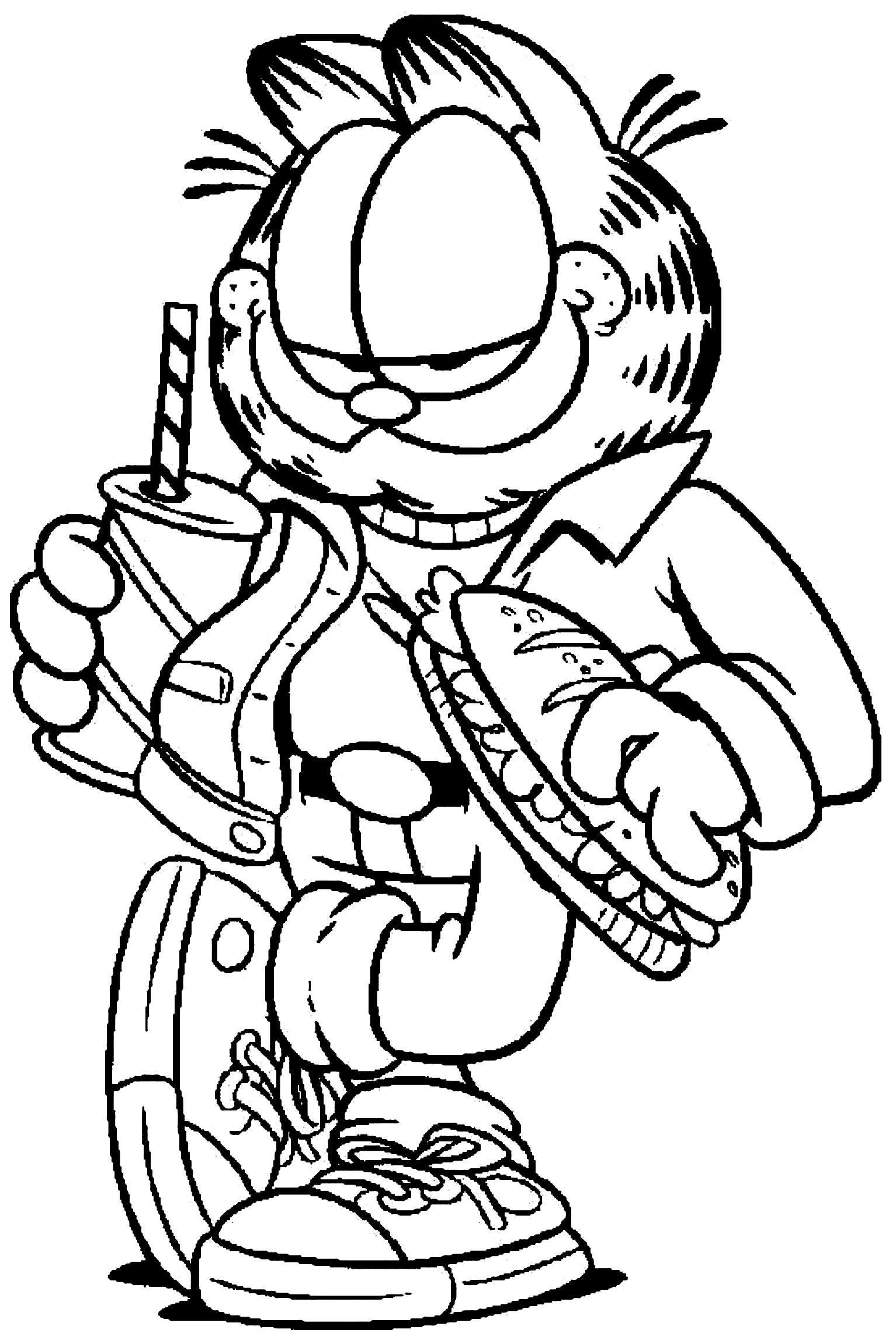Garfield Kids Coloring Pages - SheetalColor.com