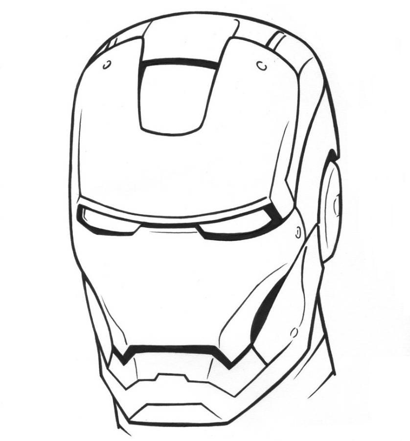 Free Free Printable Ironman Coloring Pages - SheetalColor.com