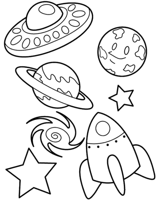 Printable Solar System Coloring Sheets for Kids! - SheetalColor.com