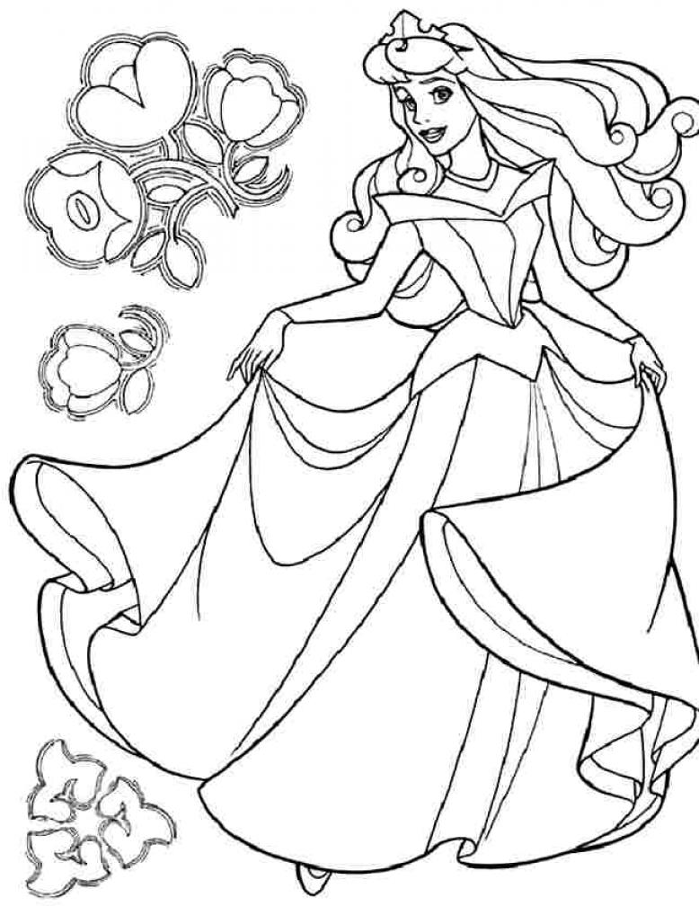 Princess Aurora Cool Coloring Pages - SheetalColor.com