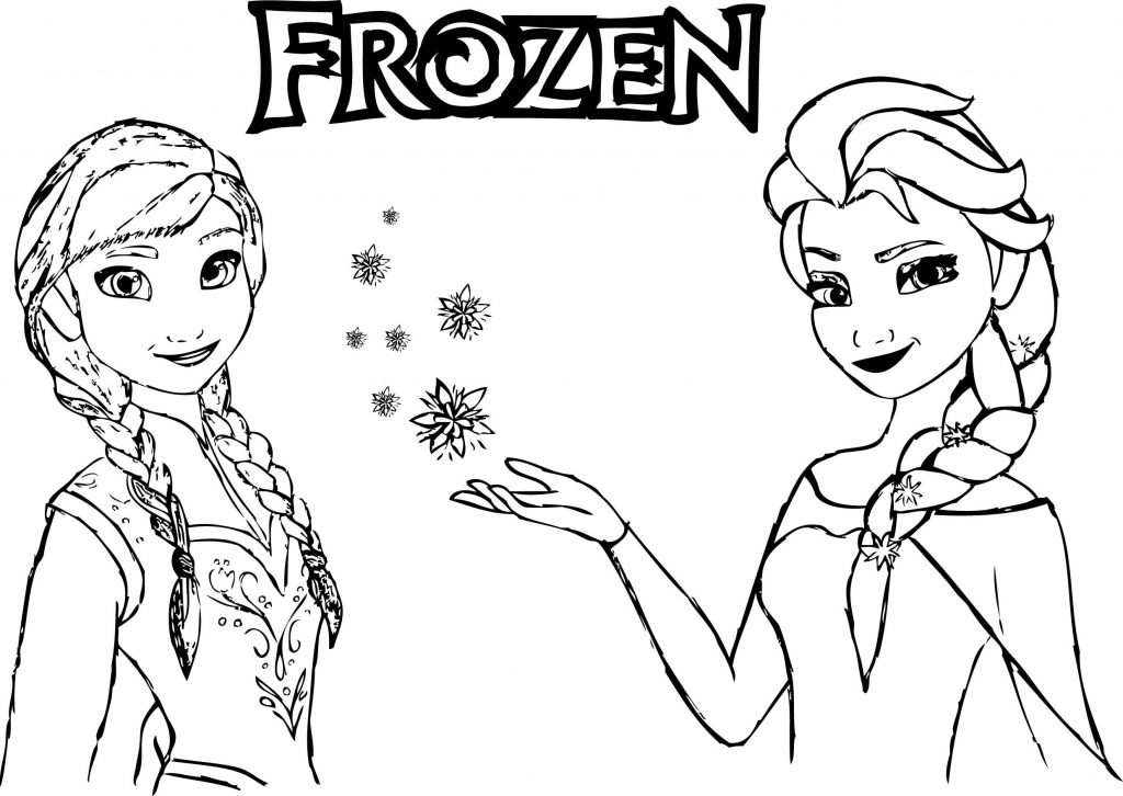Princess Elsa For Kids Coloring Pages - SheetalColor.com