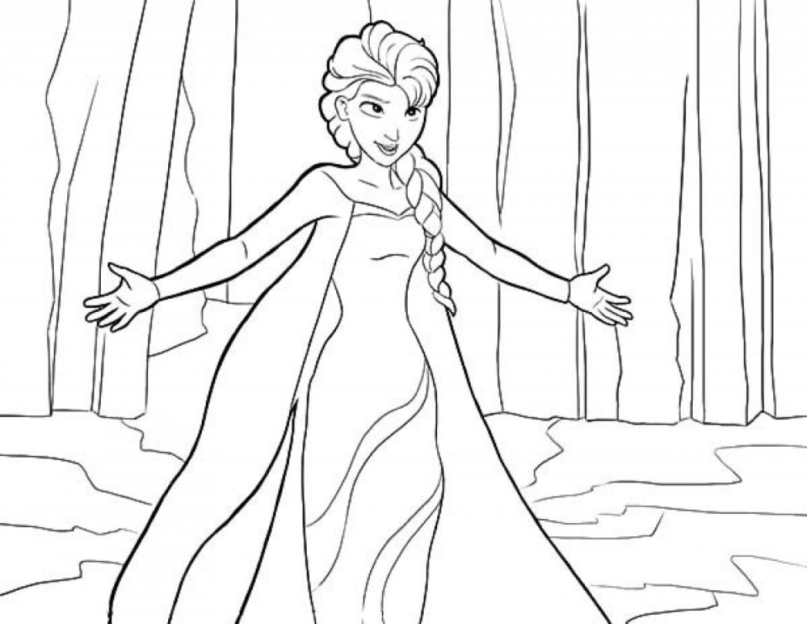 Princess Elsa Coloring Pages - SheetalColor.com