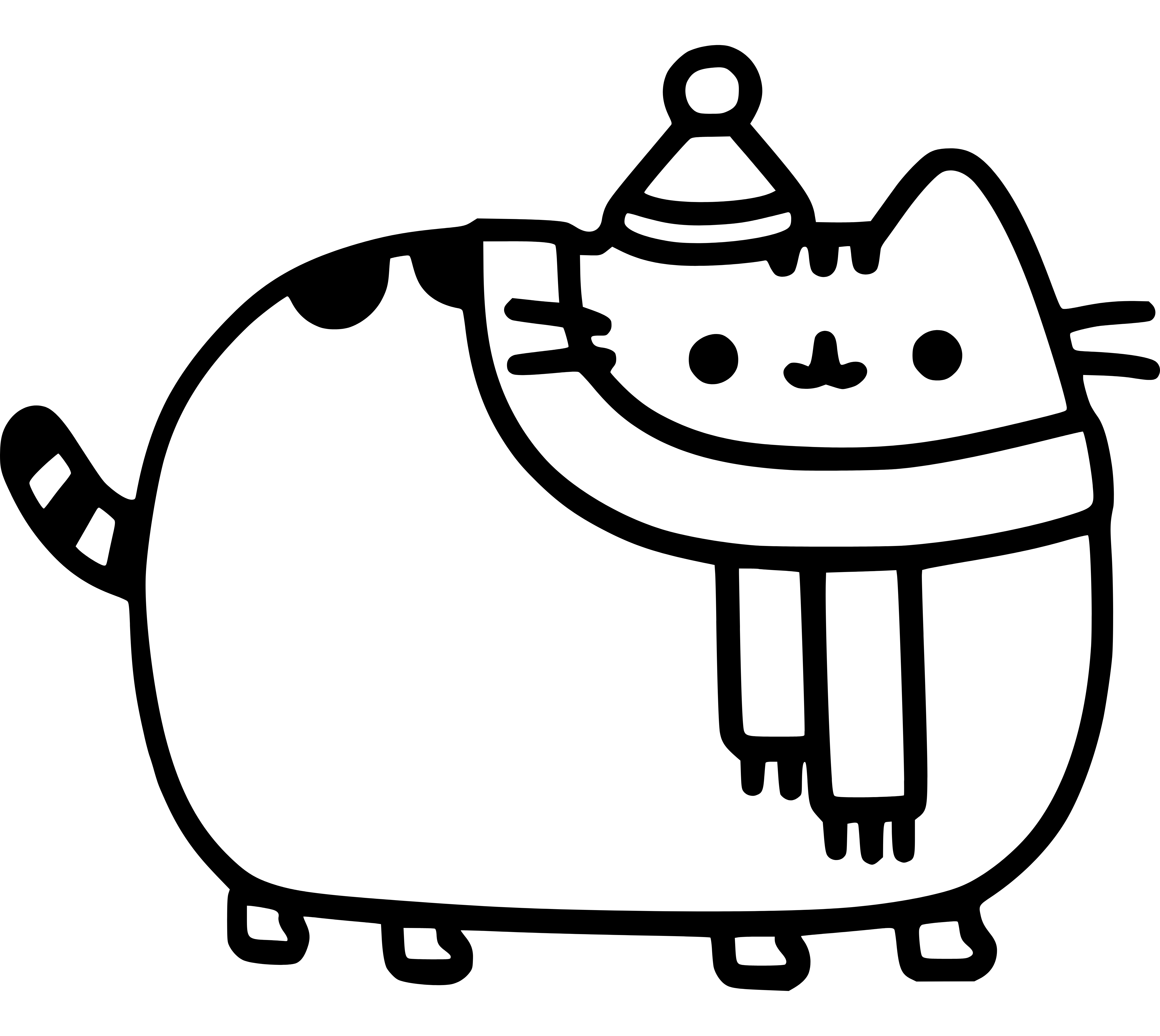 Pusheen Coloring Sheets - Easy for kids - Simple to color and printable ...