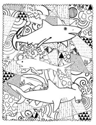 Shark Coloring Pages - SheetalColor.com