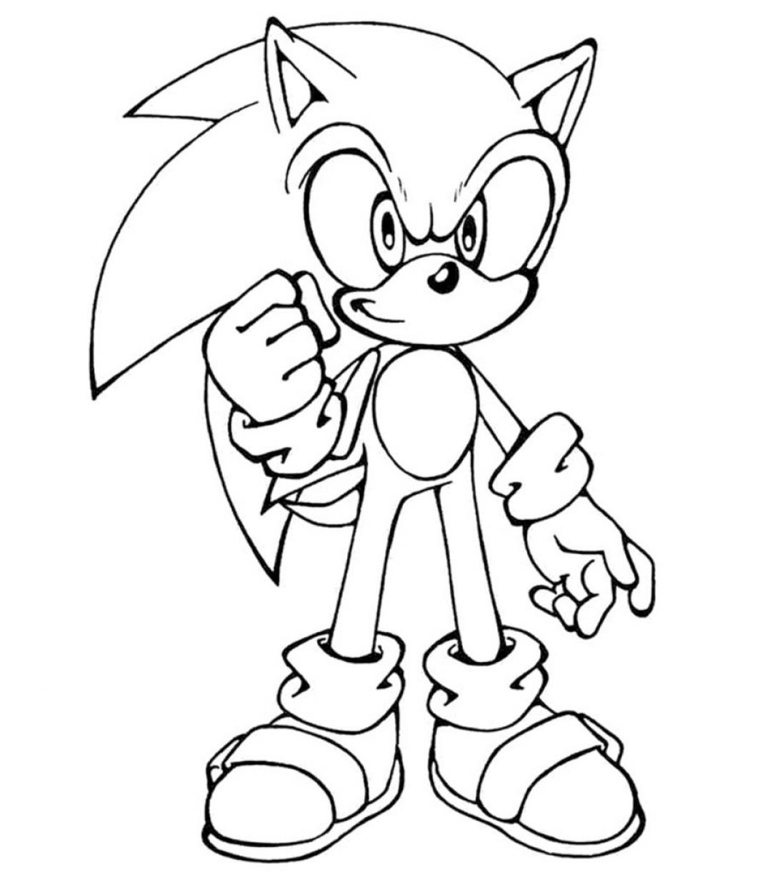 Sonic The Hedgehog Coloring Pages - Free Printable - SheetalColor.com