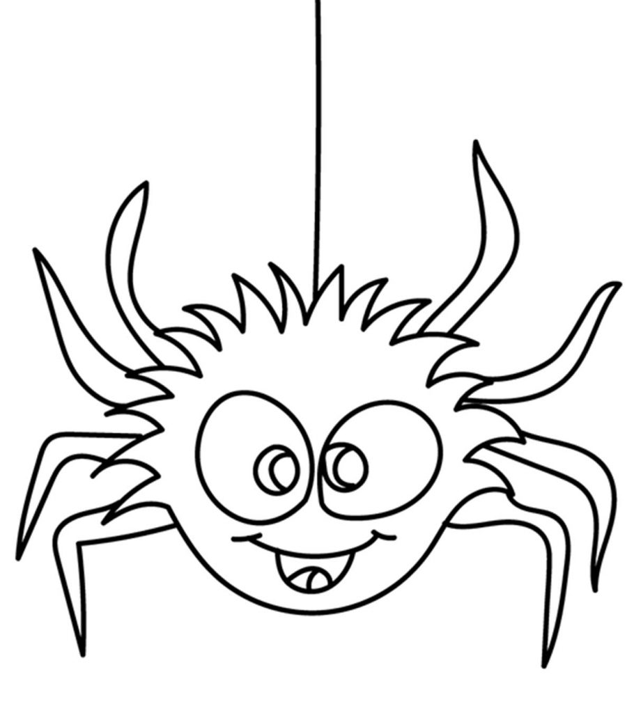 Free Printable Spider Coloring Pages - SheetalColor.com