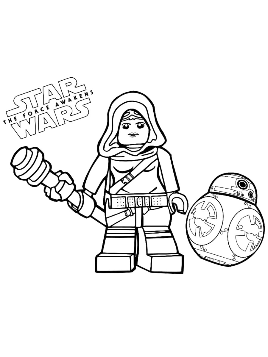 Lego Star Wars coloring page - SheetalColor.com
