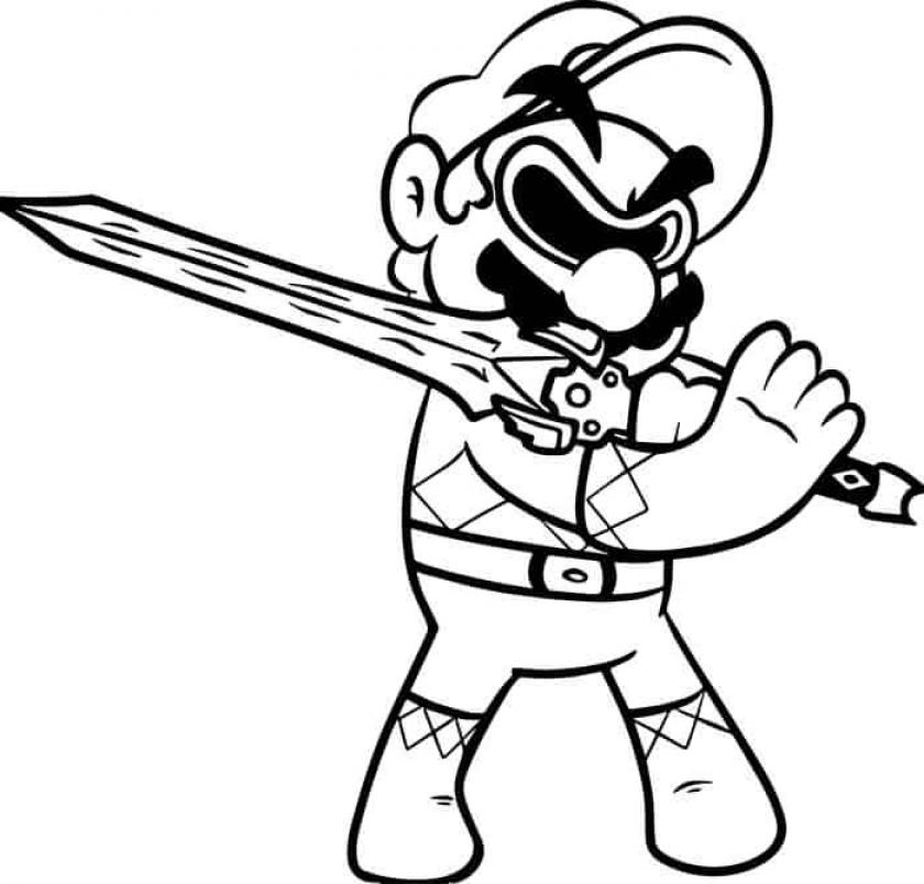 Super Mario Odyssey Coloring Pages To Print - SheetalColor.com