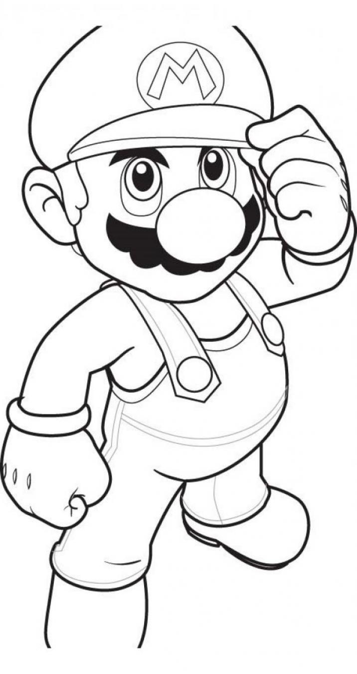 Super Mario Bros Coloring - SheetalColor.com