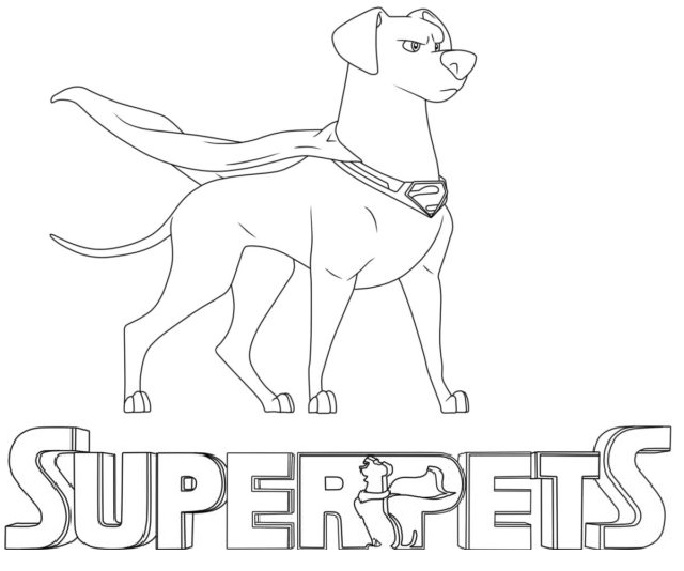 Super Pets Coloring Sheets for Kids - SheetalColor.com