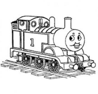 Thomas the Train coloring sheet mini - SheetalColor.com