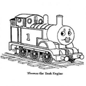 Printable Thomas The Train Coloring Page - SheetalColor.com