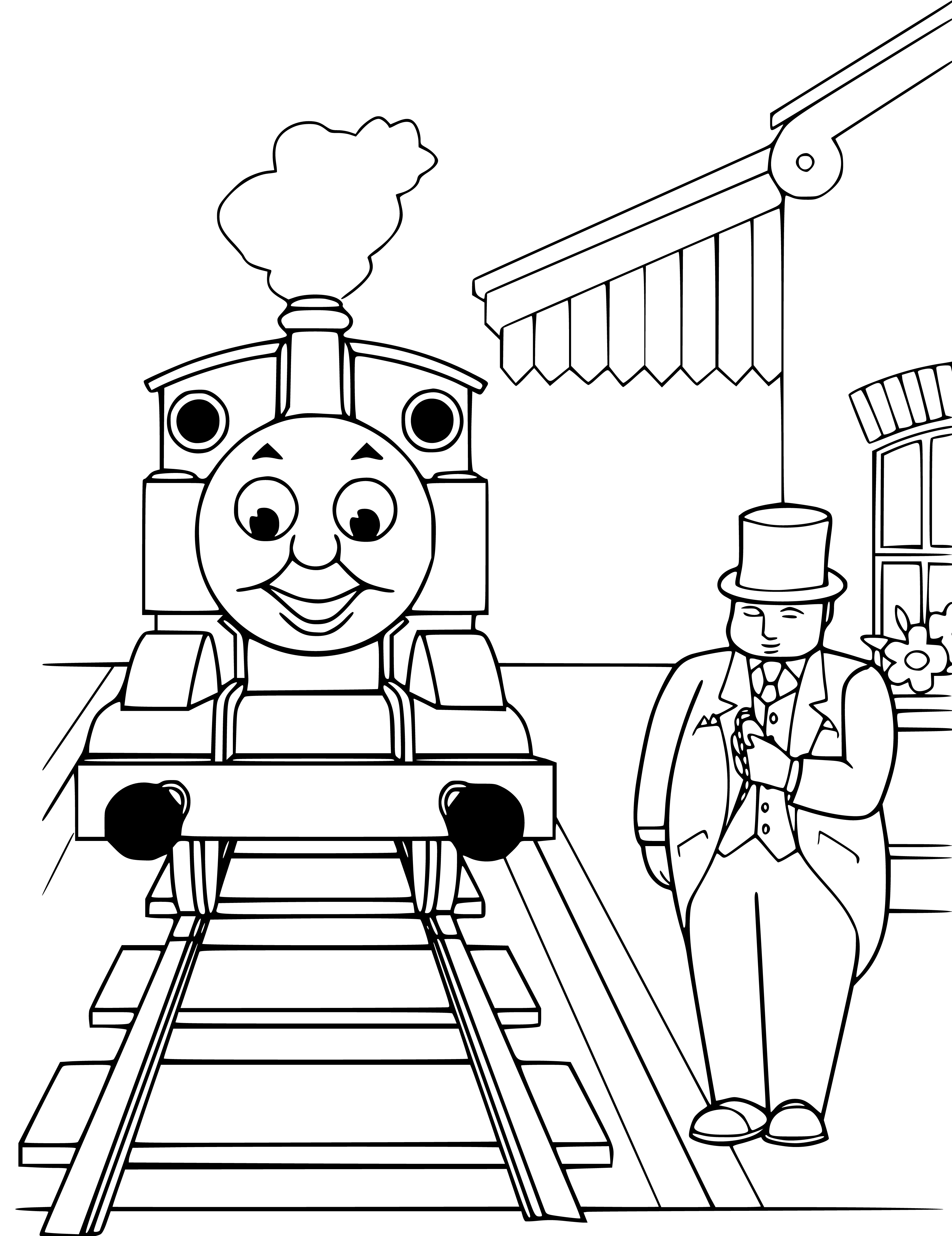 Thomas and Friends Coloring Pages - SheetalColor.com