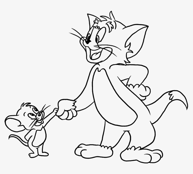 Coloring Pages Tom And Jerry - SheetalColor.com