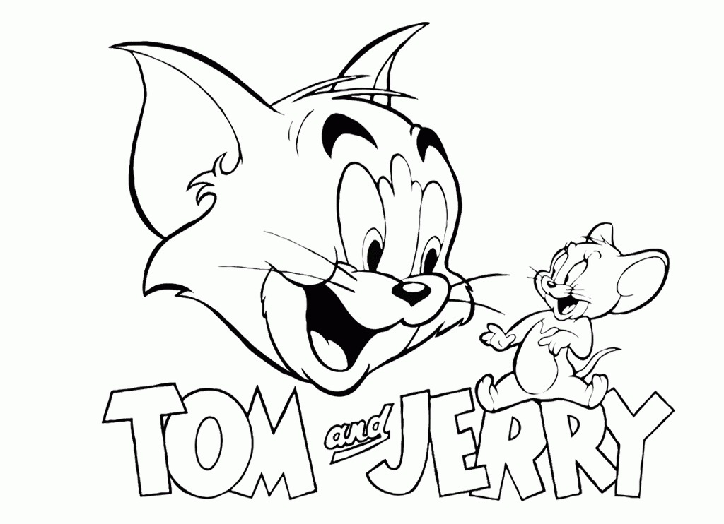 Coloring Pages Of Tom And Jerry - SheetalColor.com