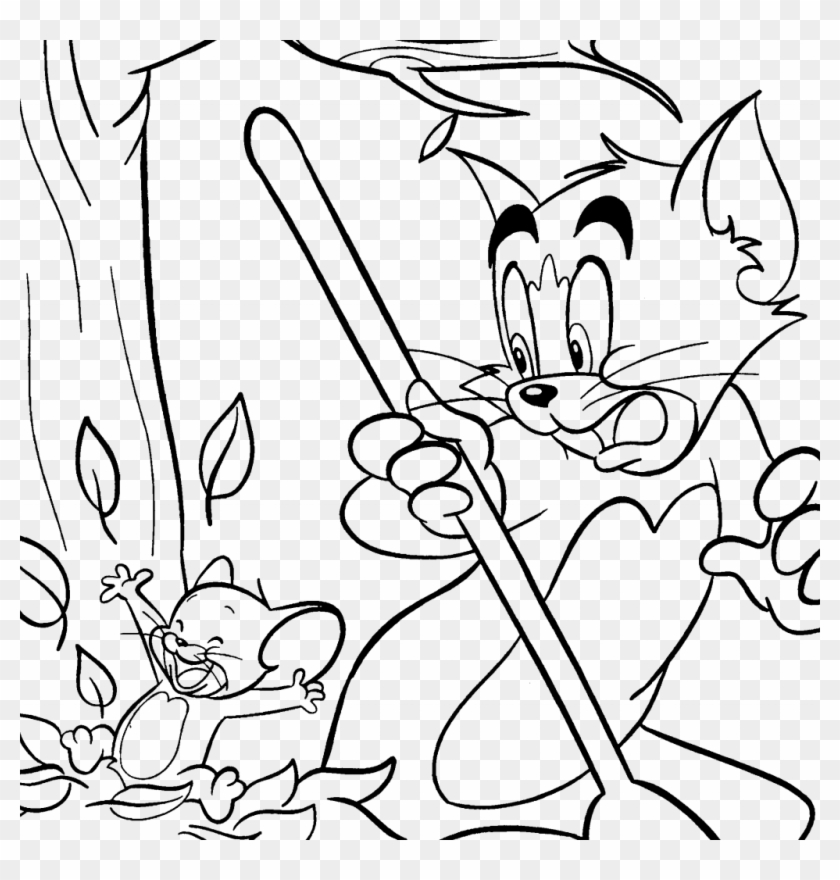 Tom and jerry to download Coloring Pages - SheetalColor.com