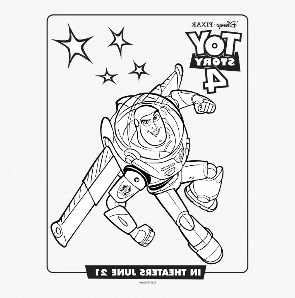 Buzz Lightyear Printable - Toy Story 4 Coloring Pages - SheetalColor.com