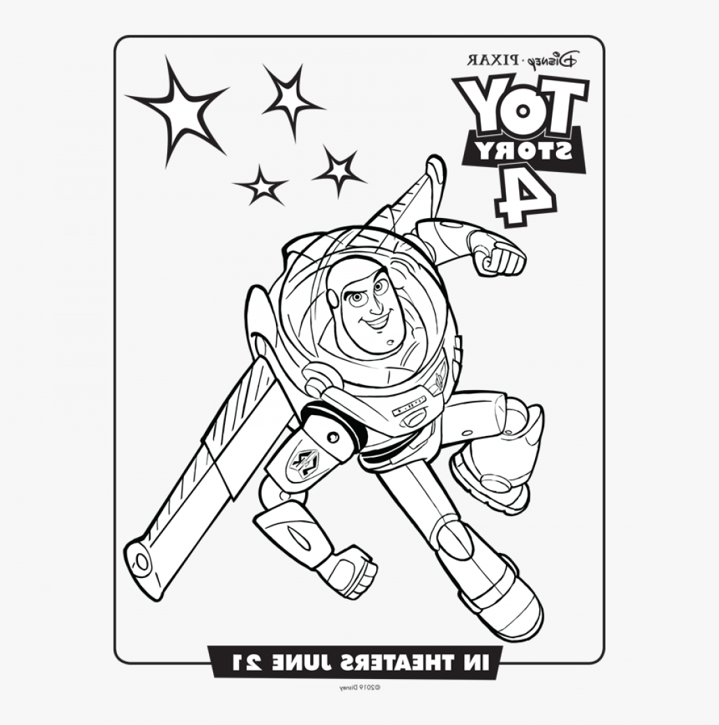 Printable Toy Story Buzz Lightyear Coloring Sheets Easy for Kids ...