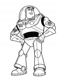 Toy Story Buzz Lightyear Coloring pages - SheetalColor.com