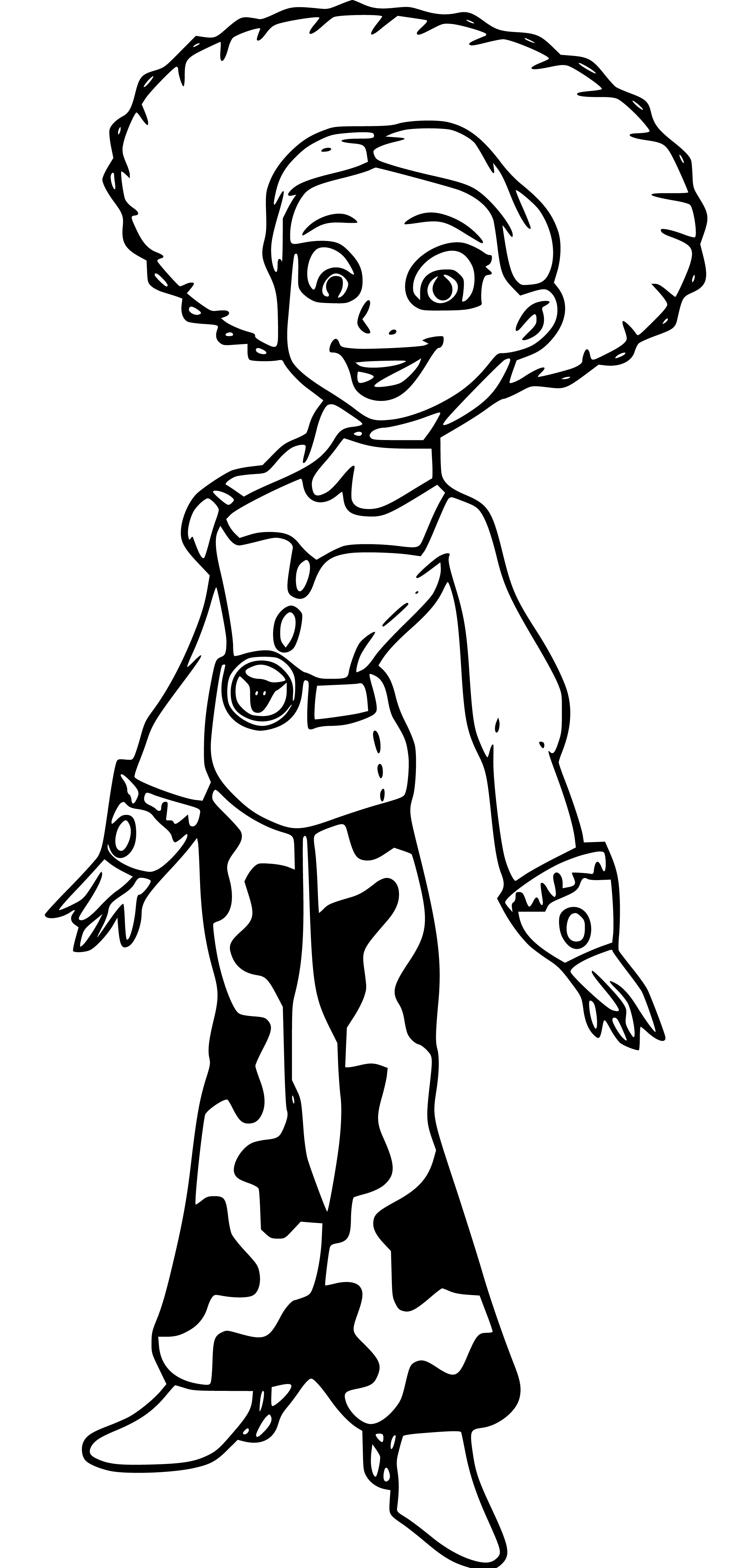 Coloring Pages Jessie From Toy Story Coloring Pages