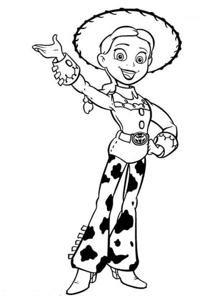 Toy Story Coloring Page for Kids to Print - SheetalColor.com
