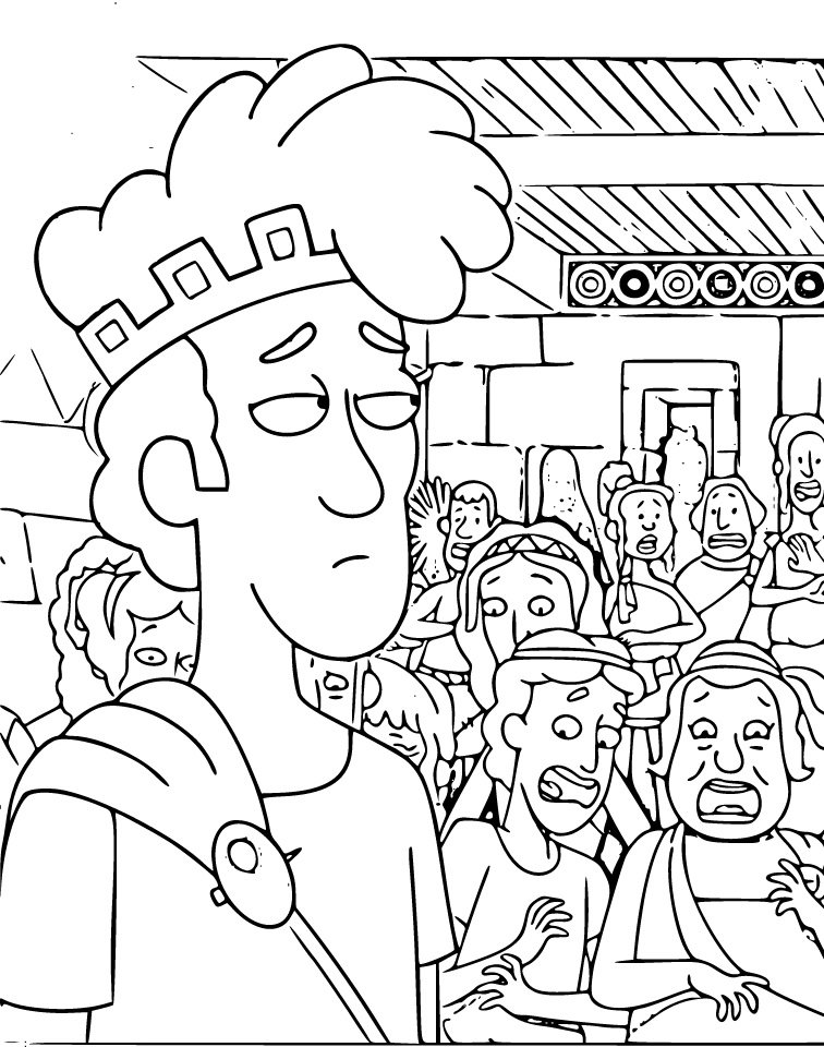 krapopolis coloring page pdf