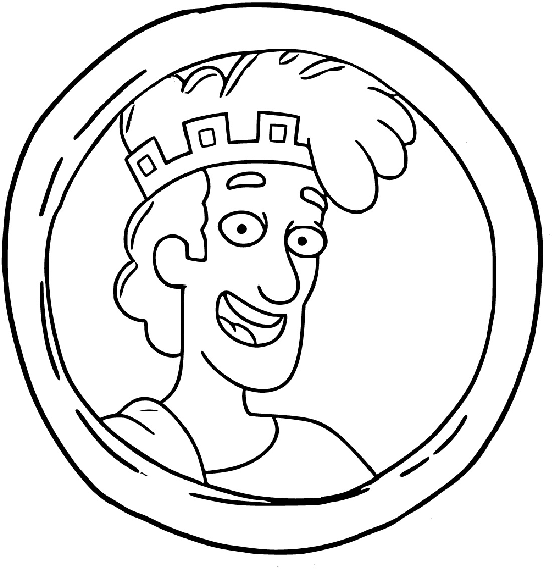 Tyrannis Coloring Page (Krapopolis) - SheetalColor.com