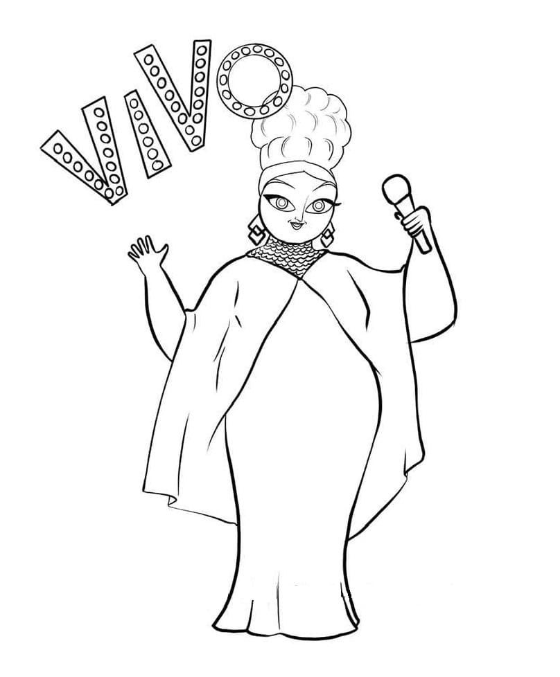 Vivo coloring pages for Kids - SheetalColor.com