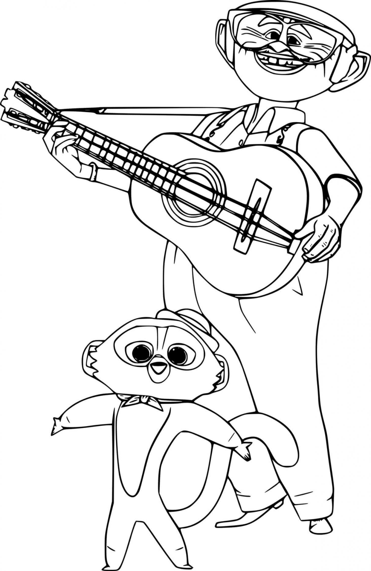 Vivo And Andres Coloring Pages - SheetalColor.com