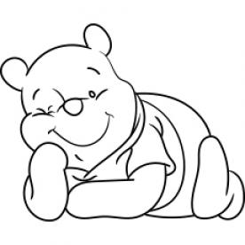 Free Printable Cute Winnie The Pooh Coloring Pages Online - SheetalColor.com