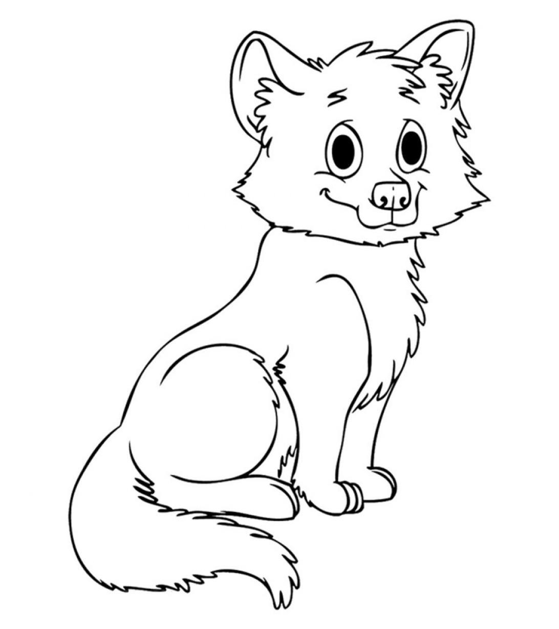 Printable Wolf Coloring Pages Online - SheetalColor.com